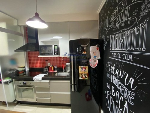 Imagem 1 de 15 de Valor Baixou - Lindo Apartamento Mobiliado -varanda Gourmet - 2 Dorm. Sacoma - Pb54416