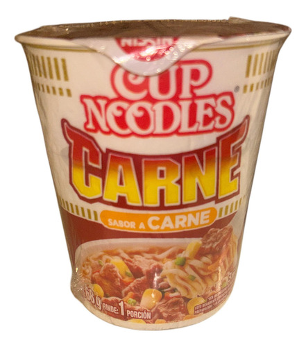 Fideos Cup Noodles Sabor Carne X68gr