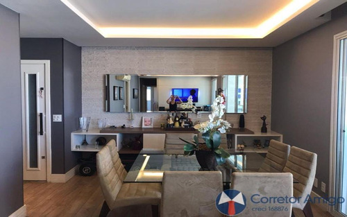 Imagem 4 de 17 de Apartamento Alto Padrão 126m² 03 Quartos No Centro De Guarulhos - Ml1258