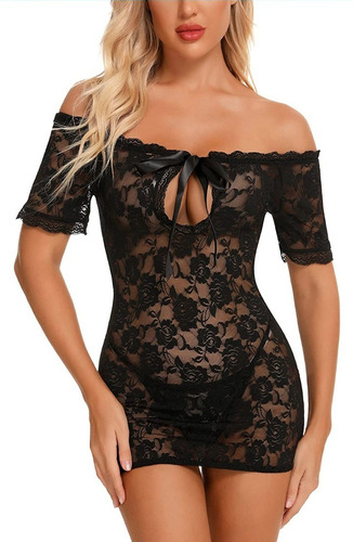 Imagen 4 de 10 de Sexy Babydolls, Mallas Con Medias, Portaligas Y Medias Panty