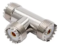 Comprar Design Rf Uhf Triple Tee Connector Uhf Hemble A Dual Uhf 3