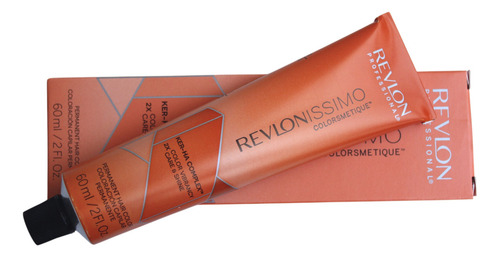 Tinte Capilar Revlonissimo Colorsmetique 60ml Tono 8.04 Rubio claro cobrizo natural