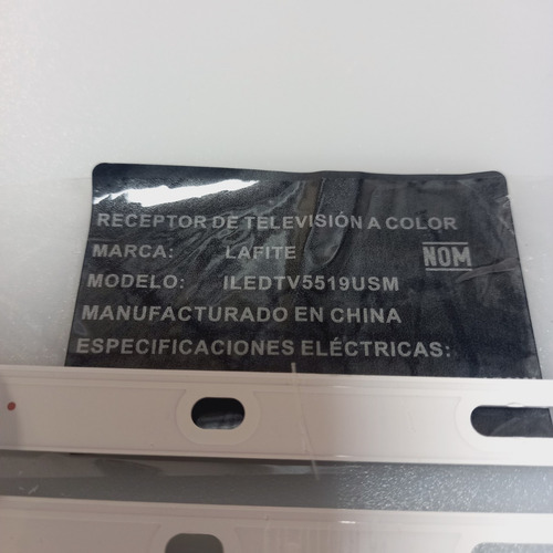 Kit De Leds Para Pantalla Lafite Modelo Iledtv5519usm (Usado)