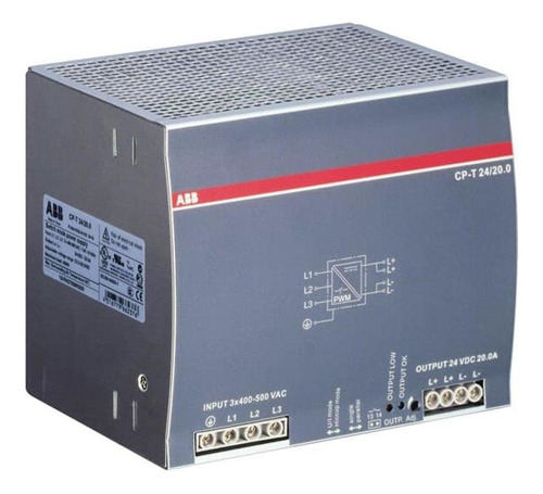 Fonte Chaveada Trifásica 24v 20a - Cp-t 24/20.0