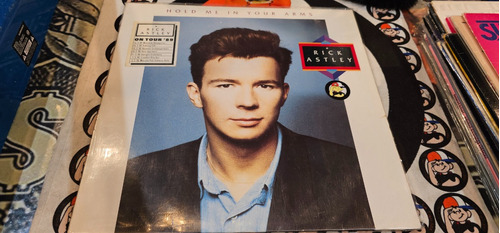 Rick Astley Hold Me In Your Arms Lp Vinilo Insert Germany 88