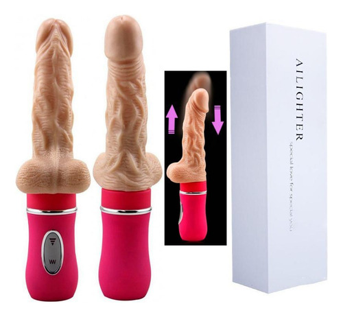 Vibrador Come and Go of Love Telescope en el encendedor Cyberskin