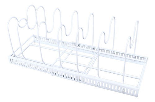 Organizadores De Mesa Para Ollas Y Sartenes, Estante Ajustab