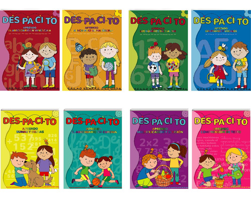 Libros Infantiles Para Aprender Despacito (8 Unidades) 6c