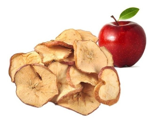 Imagem 3 de 7 de Maçã Chips Desidratada 5kg - Preço De Atacado + Fg