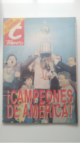 Revista Triunfo Junio 1991 Colo Colo Campeones De America. J