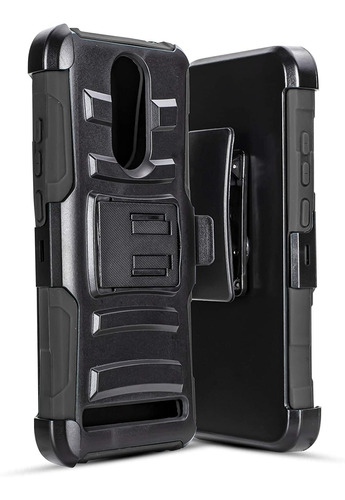 Case Para Celular Micromax T55, Antigolpes Triple Función