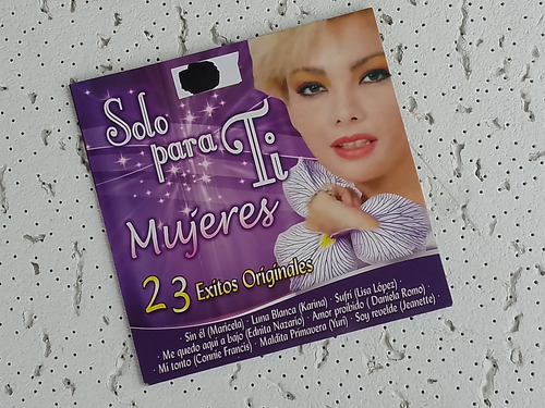 Cd Solo Para Ti Mujeres 23 Exitos Originales