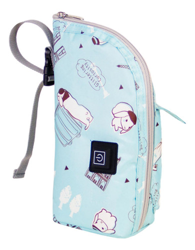 Bolsa Para Biberón Infantil, Calentador De Biberón De Azul