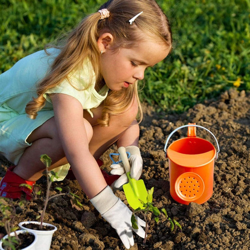 Juego De Herramientas De Jardinería Para Niños, Todo En Uno