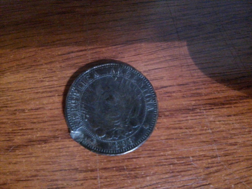 Moneda 2 Centavos 1893. Argentina