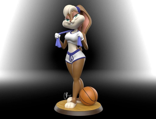 Looney Tunes Lola Bunny Archivos Stl Impresión 3d