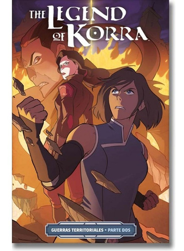 The Legend Of Korra Guerras Territoriales Vol. 2 - Avatar The Last Airbender (cómic) 