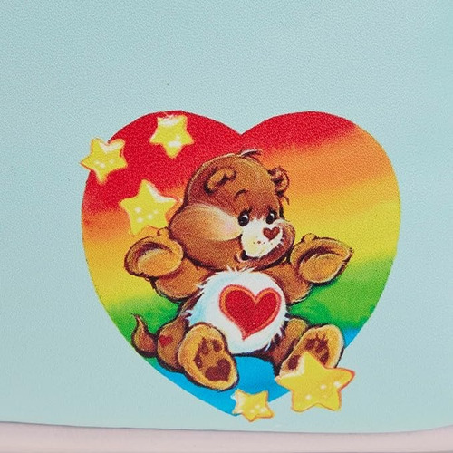 Loungefly Care Bears Mini Mochila Osito Cariñositos Arcoiris Color Agua Diseño De La Tela Lisa