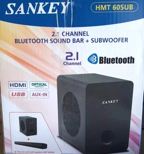 Barra De Sonido Con Subwoofer Sankey