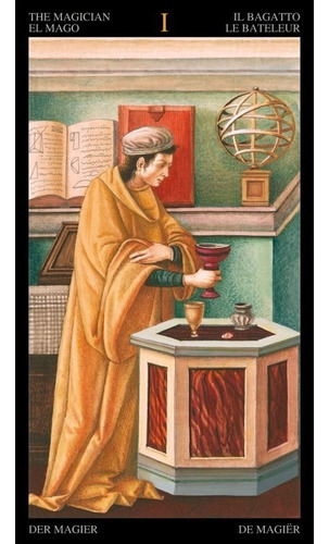 Imagen 5 de 10 de Tarot Botticelli Tarot Multilingue Incluye El Español