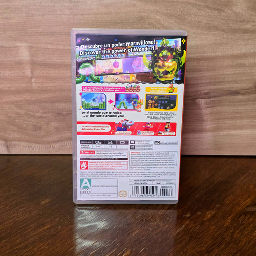 Super Mario Bros. Wonder Físico Nintendo Switch (Usado)