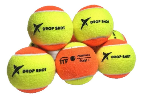 Bola De Beach Tennis Drop Shot - Kit Com 10 Unidades