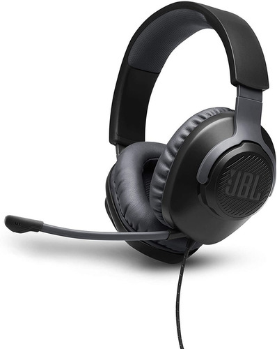 Imagen 9 de 10 de Auricular Gamer Jbl Quantum 100 Negro Con Cable Y Microfono