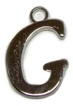 Comprar 10 Dijes De Metal Letra G ~ Para Bijouterie Artesanias