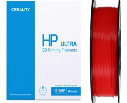 Filamento Ultra Pla 3d 1.75mm 1kg Creality Vermelho