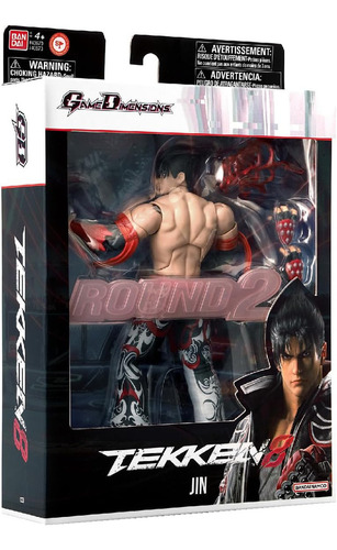 Jin Figura De Acción Tekken 8 Game Dimensions Bandai Namco