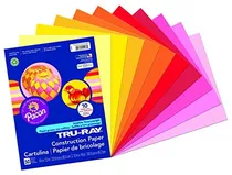 Comprar Pacon Tru-ray Construcción Papel Surtidos, 9 Pulgadas Por 12