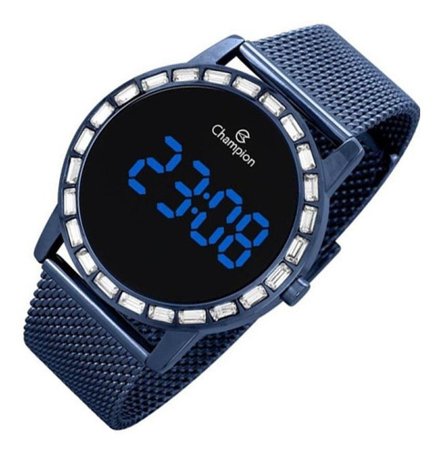 Relógio Feminino Champion Digital Ch40160a - Azul