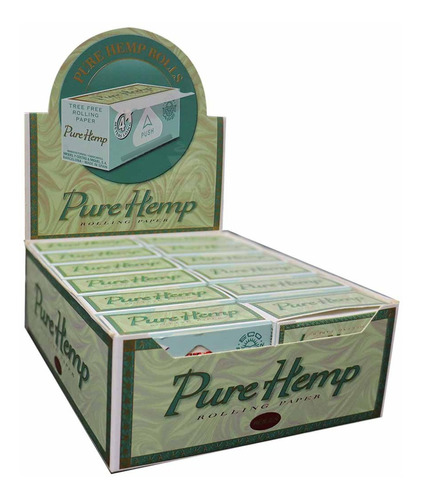 Caixa De Seda Pure Hemp Rolls - Atacado Tabacaria