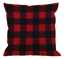 Comprar Hgod Designs Funda De Almohada A Cuadros De Búfalo A Cuadros