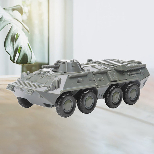 De Modelo De Plástico 4d Simulación 1:72 Escala Vehículo