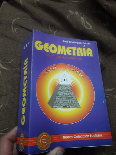 Libro Geometría Plana, Sólida Y Analítica Santivañez