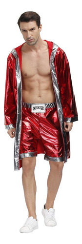 Traje De Boxeo Red Boxer Costumes Cos Para Hombre Y Mujer