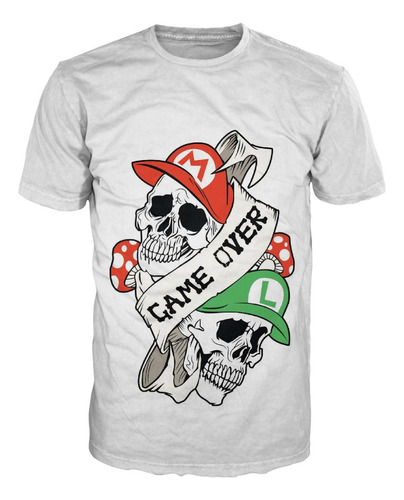 Camiseta De La Película Gamer De Mario Bros (59)