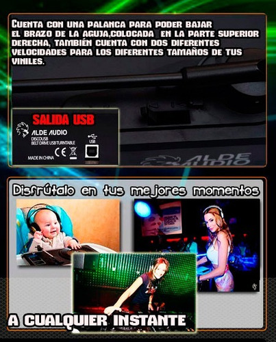 Imagen 6 de 10 de Vecctronica: Tocadiscos Guardalos En Tu Laptop Y En Mp3 Wow