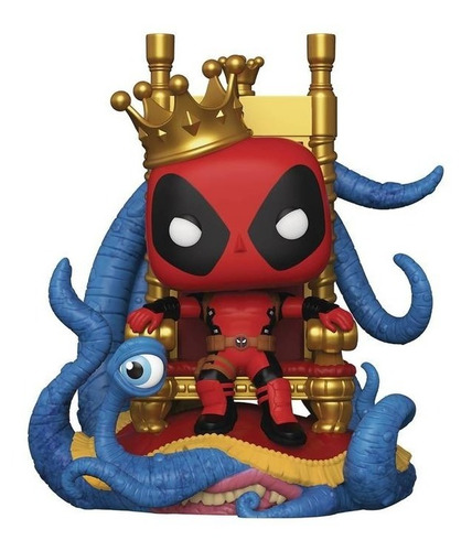 Imagen 1 de 2 de Funko Pop! King Deadpool Trono #724 Edición Especial Deluxe!