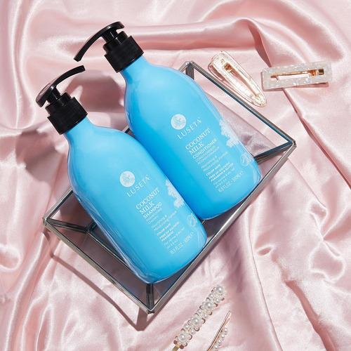 Shampoo Leche De Coco Luseta 500 Ml