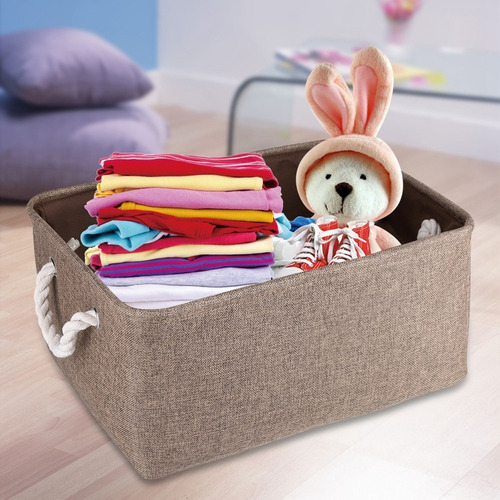 Cesta De Almacenamiento De Tela Plegable Para Ropa De Juguet