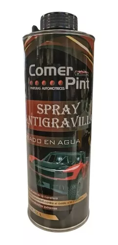 Spray ANTIGRAVILLA protector de bajos de vehiculos negro, 500ml