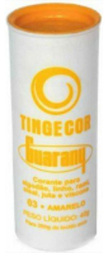 Tintol Tinta Para Tecido 40g Tingecor Guarany Cores Diversas