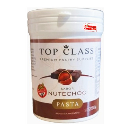 Pasta Nutechoc Saborizante Top Class 250 G - Ciudad Cotillón