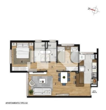 Ducati Vende Apartamento 02 Dormitórios Com 02 Box - 28-im415736