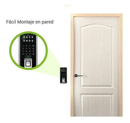 Imagen 6 de 7 de Zkteco F21 Control De Acceso Y Asistencia 3000 Huellas