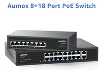 Comprar Aumox Conmutador Gigabit Poe 8 + 18 Puerto Red Ethernet 120