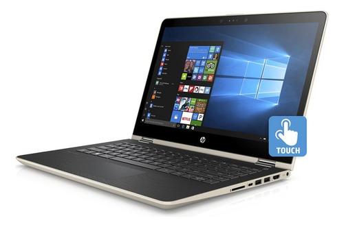 Hp Pavilionx360 14-ba009la 14 Táctil Dorado4gbram-500gb Hdd (Usado)