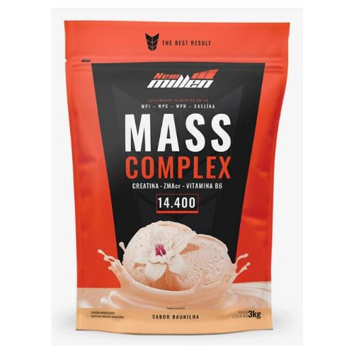 Mass Complex 3kg Baunilha New Millen